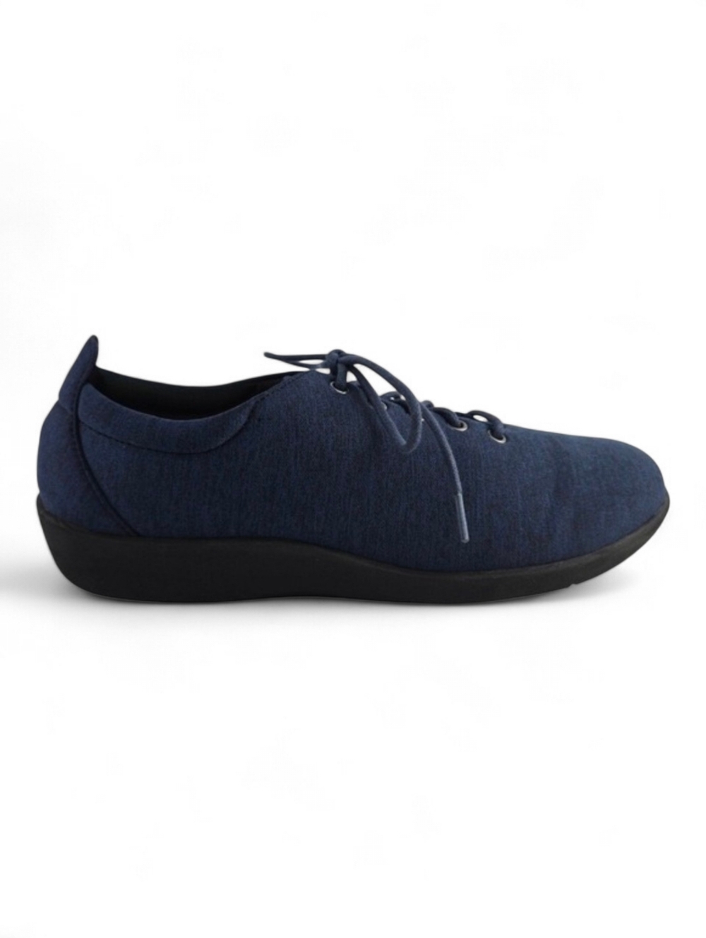 Clarks Cloud Steppers Tunsil Ac Women's Walking Shoe Black Blue Lightweight 7.5M